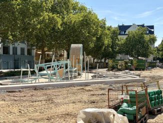 Ehemaliger Parkplatz am Elsässer Platz wird Park: Bauarbeiten laufen planmäßig
