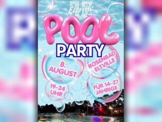 Eltviller Jugend organisiert Poolparty im Rosenbad am 8. August
