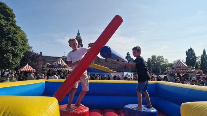 Fünf Tage Spiel, Kreativität und Bewegung in den Reisinger Anlagen