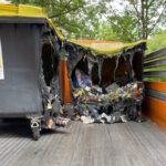 Häufung von Mülltonnenbränden in Wiesbaden belastet Entsorger und Einsatzkräfte