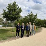 Kastel: Neue Fuß und Radwege verbinden Helling Höfe mit Rheinpromenade