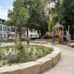Spielplatz am Schlosspark Biebrich eröffnet mit inklusiven Spielangeboten
